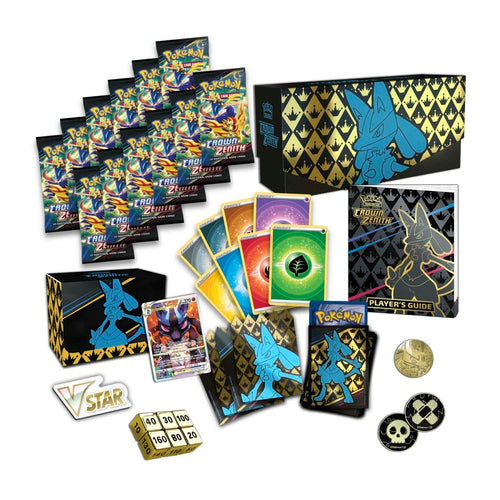 Crown Zenith Pokémon Center Elite Trainer Box Plus