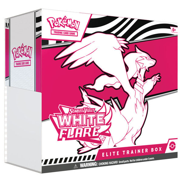 Hot Sale: Scarlet & Violet 10.5: White Flare Elite Trainer Box